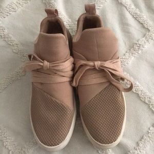 Steve Madden rose gold shoes